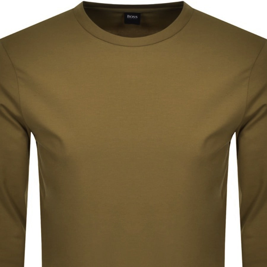 Alternative Image for ProductBOSS Long Sleeved TFlash T Shirt Green2